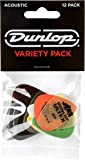 Dunlop PVP112 Variety Pack Púas acústicas, 6 púas