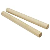 PULABO Nuevo 1 par de clavos musicales de madera natural para instrumentos musicales ...