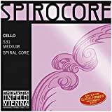 Cuerdas para violonchelo Thomastik Spirocore Spiral core set 4/4 medium ...
