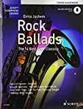 Baladas de rock (14 mejores baladas de rock) + CD --- Saxofón tenor (Bb) / Piano