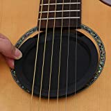 CHUER Cubierta de la tapa del orificio del sonido de la guitarra Cubierta del orificio del sonido de la guitarra ...