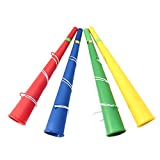 Nikunty Vuvuzela - Cuerno de fútbol para fiesta, instrumento de juguete, 1 pieza ...