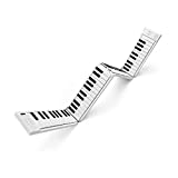 Muslady Piano Plegable Piano Digital Teclado Electrónico Portátil Piano ...
