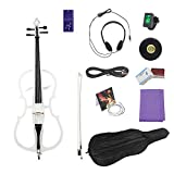 T-XYD Kit completo para violonchelo eléctrico con funda, colofonia, ...