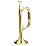 Haude Trompeta de latón pintado con corneta CaValerie en CuiVre Horn ...