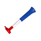 FUN FAN LINE - Pack x3 trompetas de plástico Vuvuzela.  Accesorio para ...