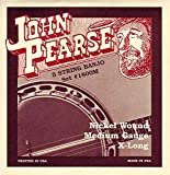 John Pearse Strings 1800M Juego de cuerdas de banjo de 5 cuerdas - Cuerda de níquel ...