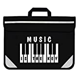 Mapac: Music Bag Keyboard / Piano - La música es la clave (negro)